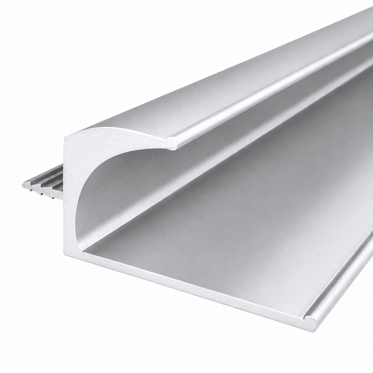 Aluminium Edge Profile Handle - Aluminium Color